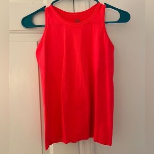 Athleta Girl Neon Orange Sports Tank
